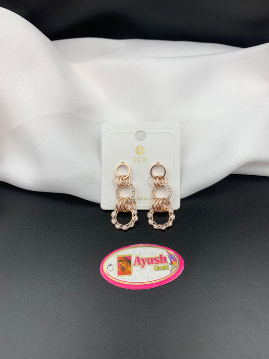 Rose gold Earring KR-05