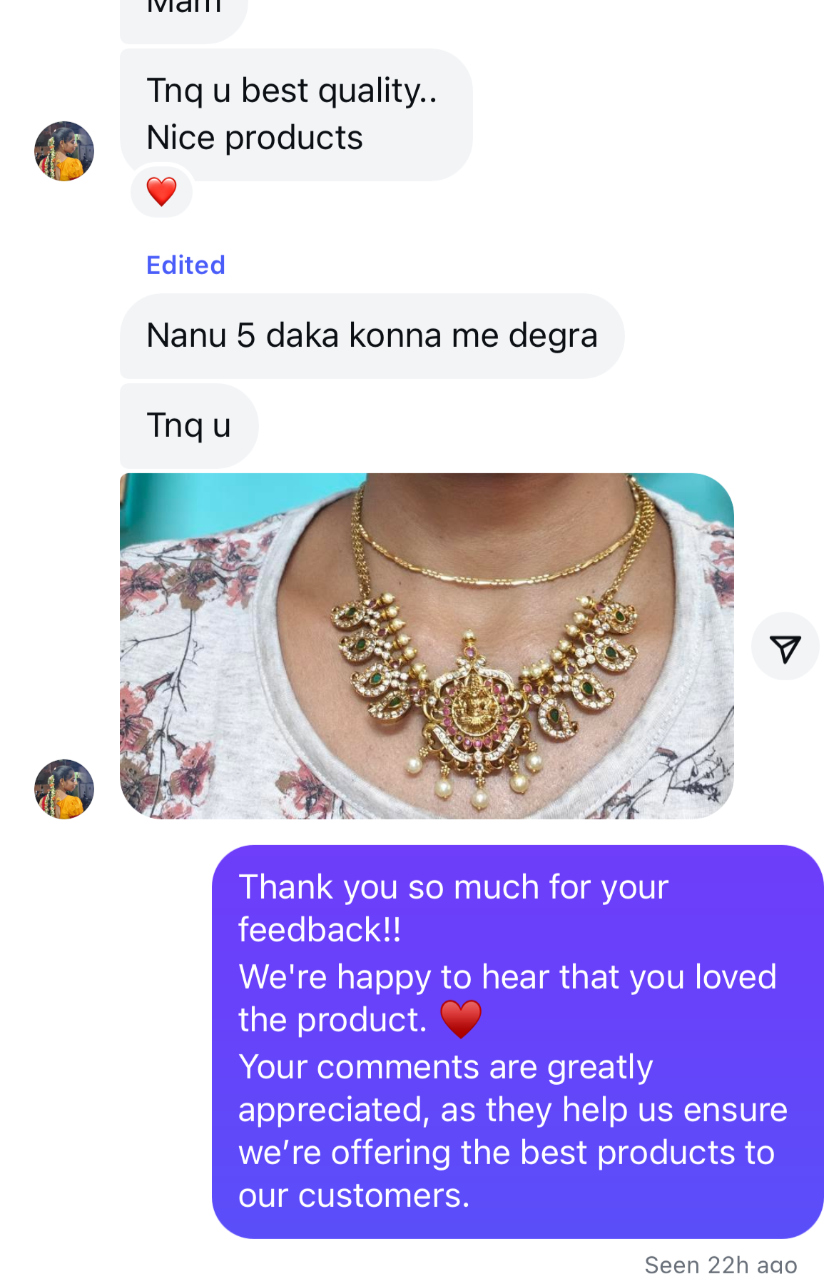 Nakshi choker reviews