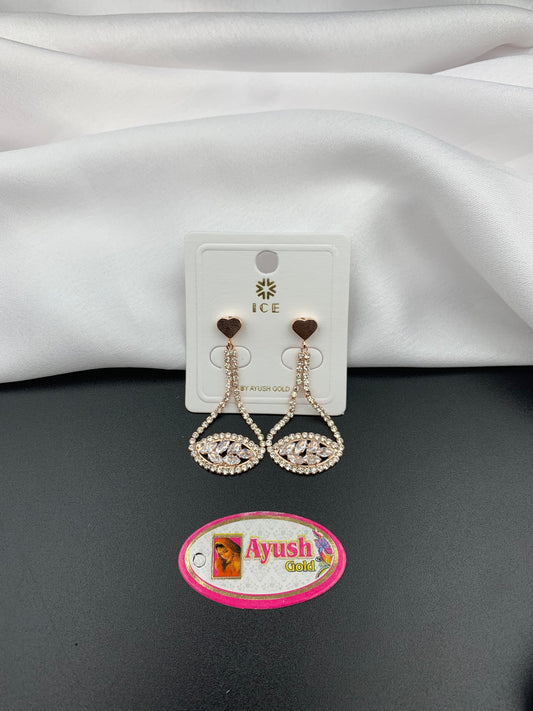 Rose gold Earring KR-19