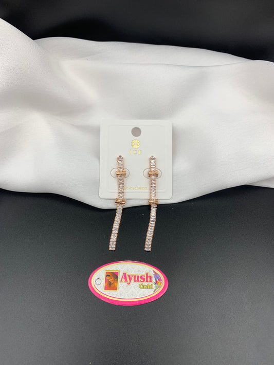 Rose gold Earring KR-10