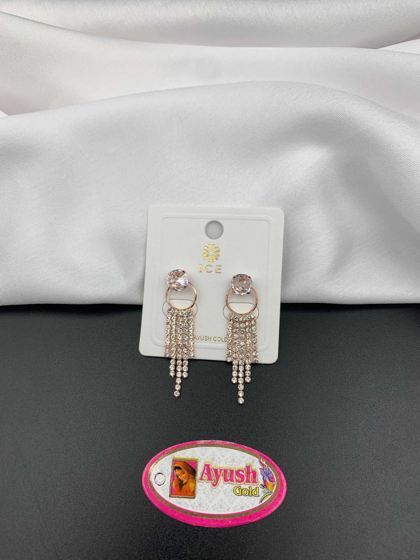 Rose gold Earring KR-17