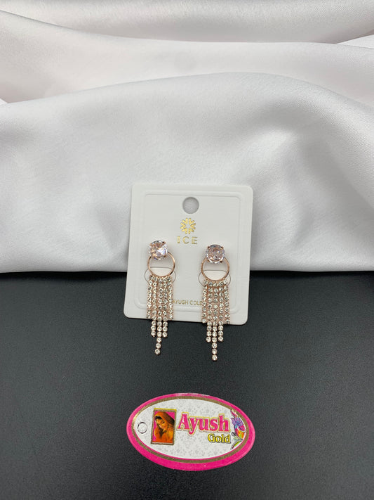 Rose gold Earring KR-17