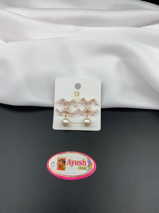 Rose gold Earring KR-14