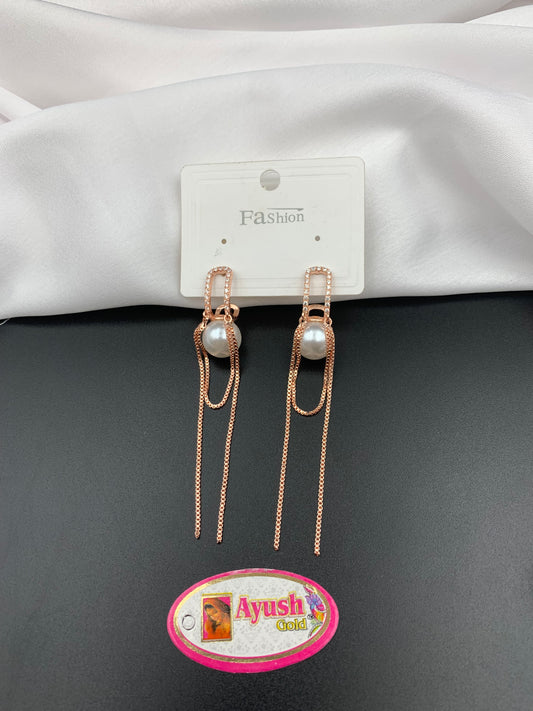 Rose gold Earring KR-16