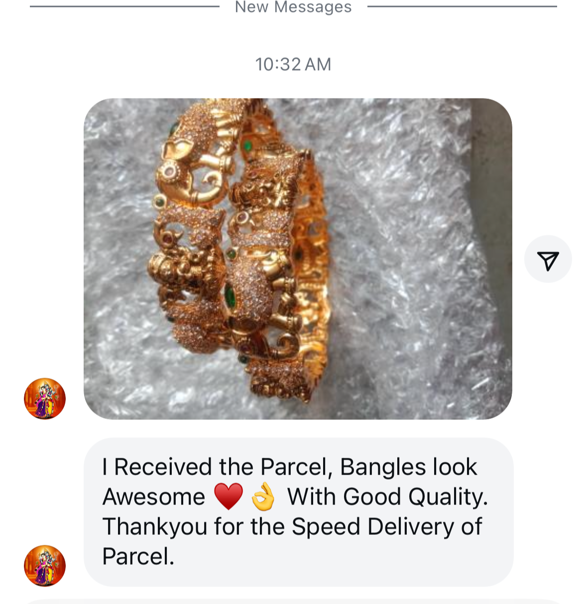 Elephant nakshi bangles review