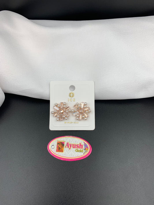 Rose gold Earring KR-01