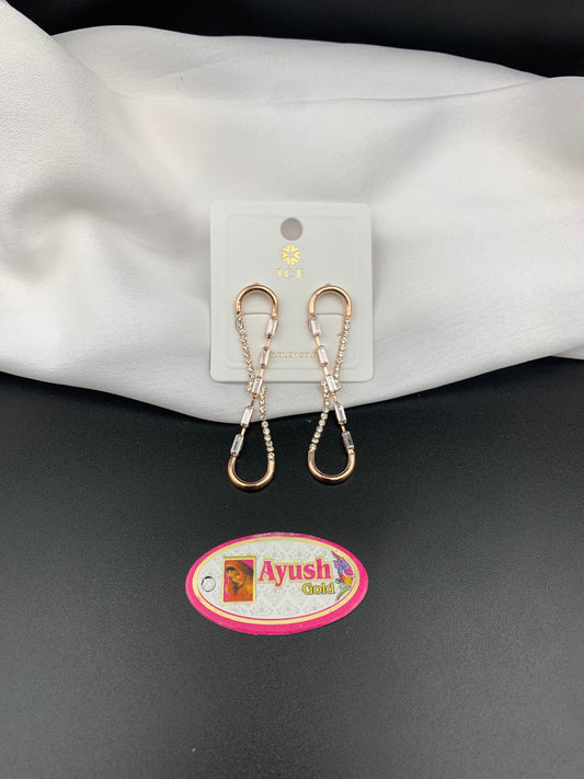 Rose gold Earring KR-12