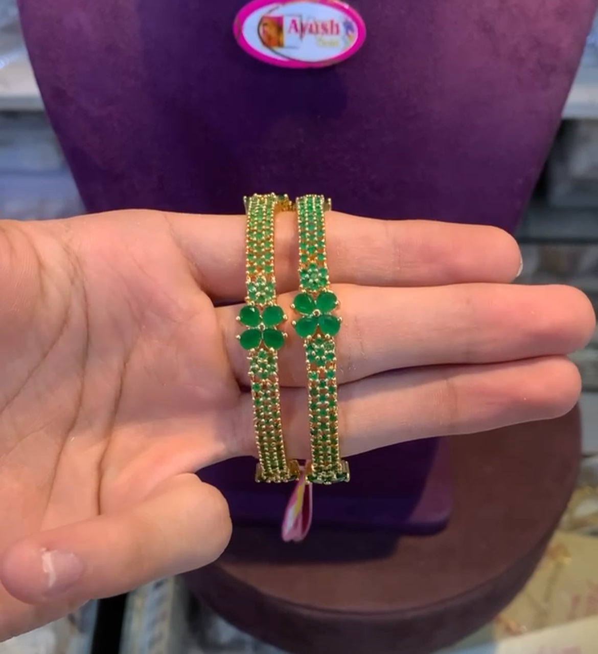 CZ Bangles BG-107