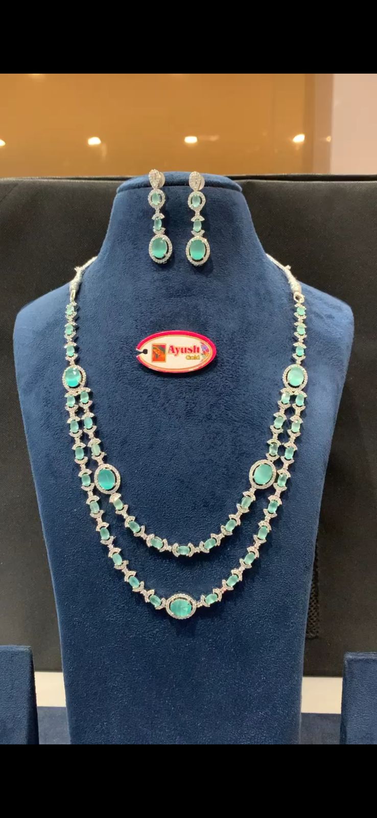 Silver Finish Necklace NK-200