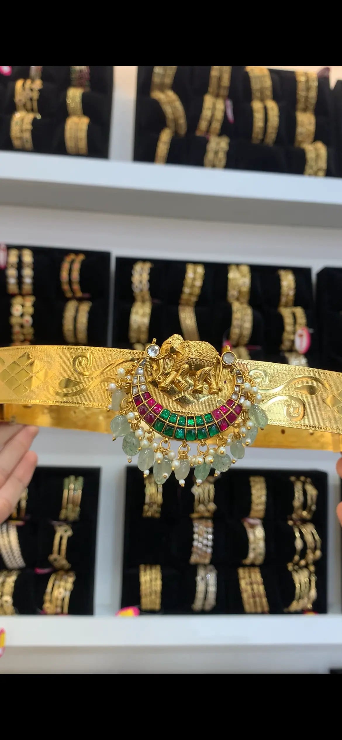 Jadau Kundan Adult Belt BL-56