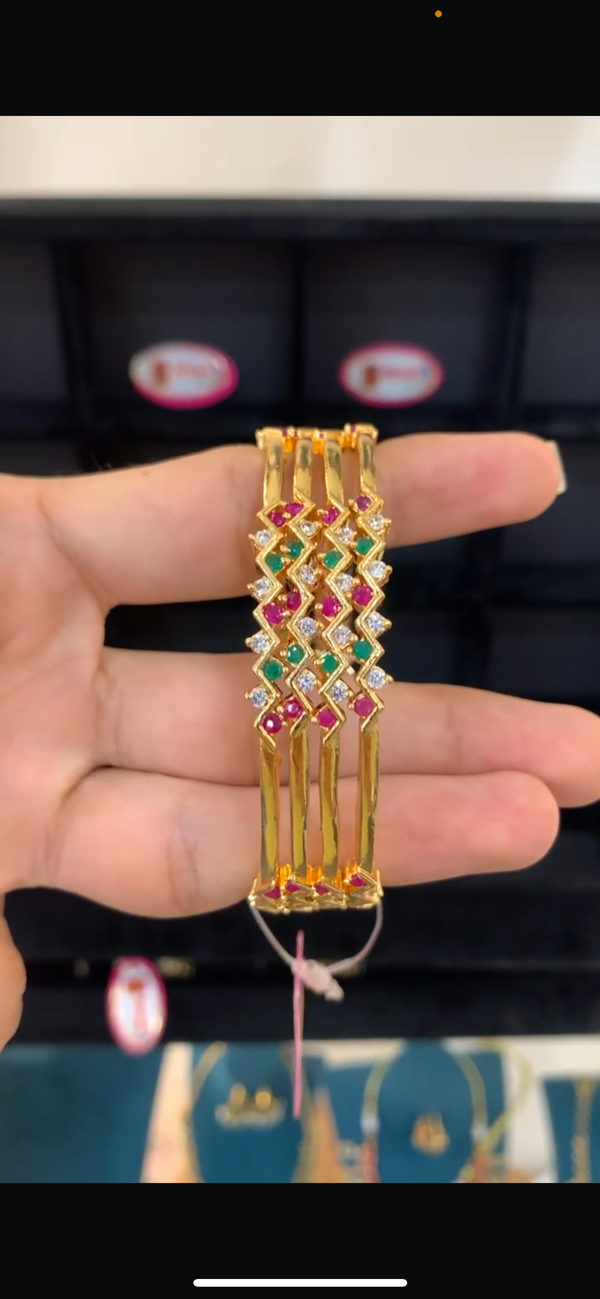 Gold finish Bangles BG-160