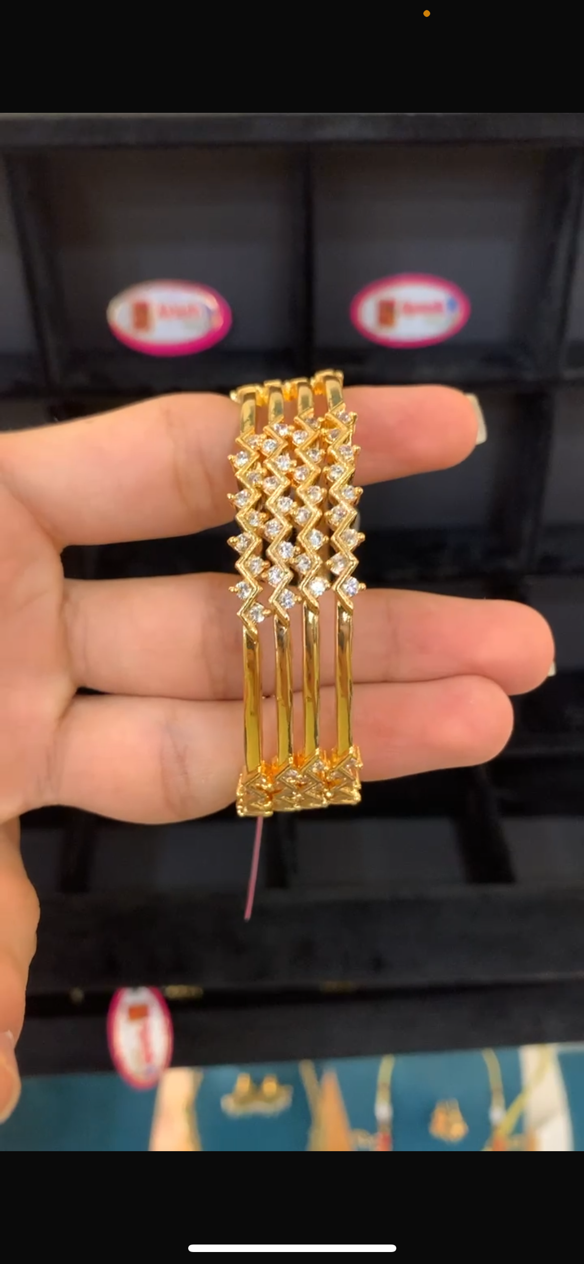 Gold finish Bangles BG-160