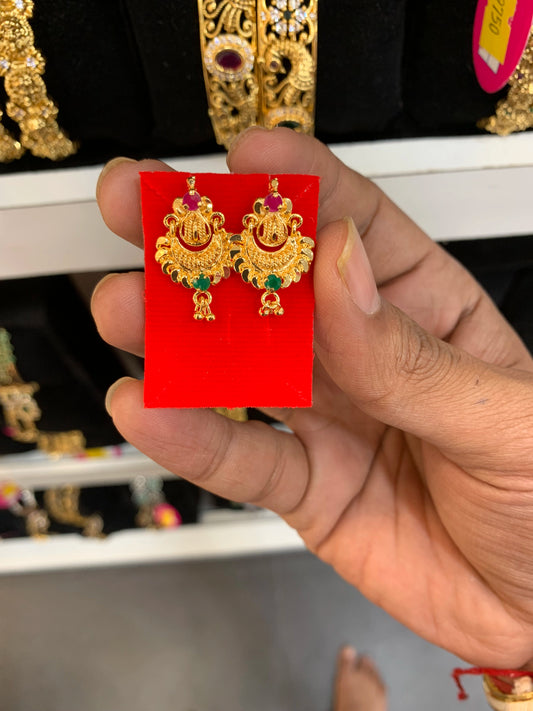 Gold plated earring GP-26
