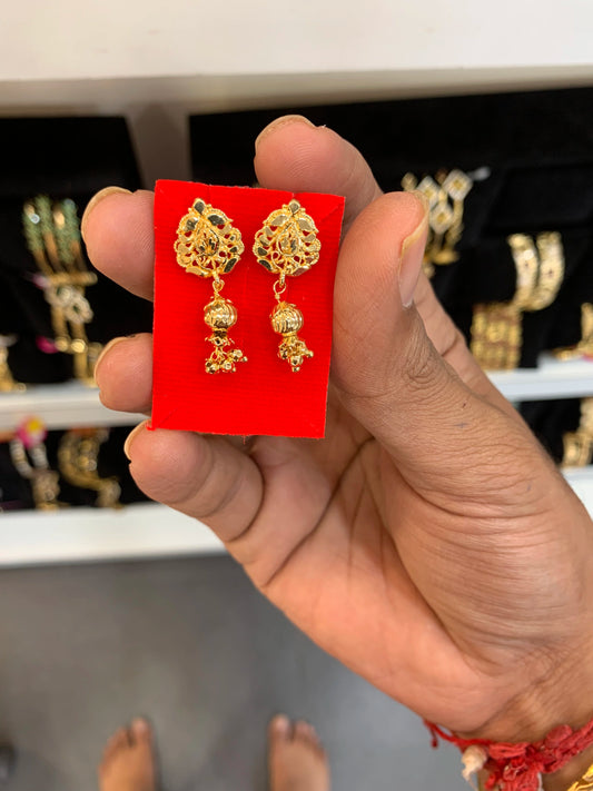 Gold plated earring GP-27