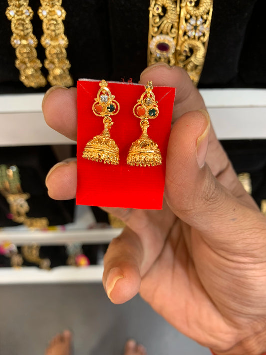 Gold plated earring GP-29