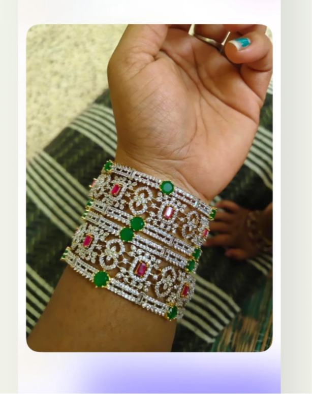 GJ Silver bangles review