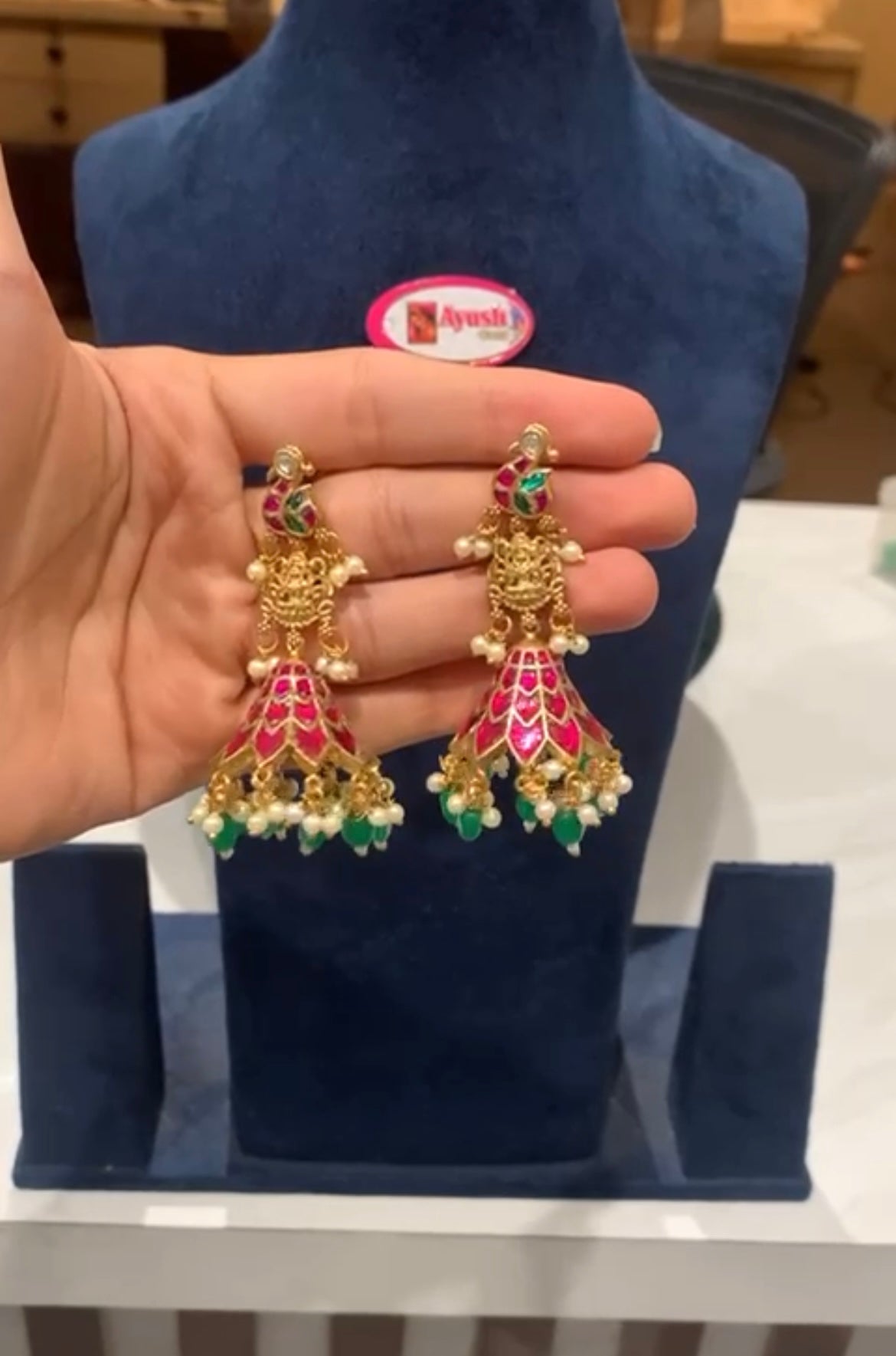 Jadau Kundan Jumka JH-38
