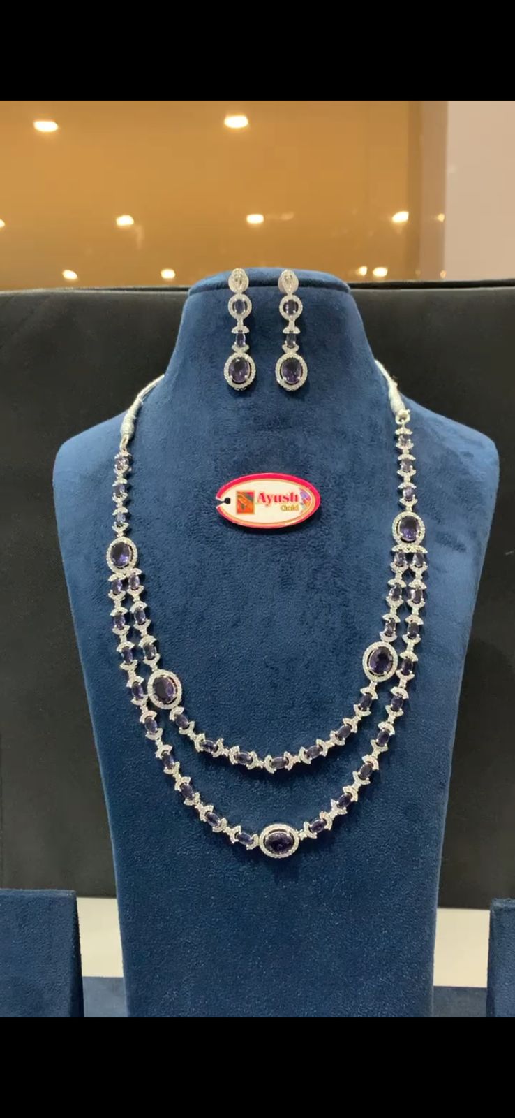 Silver Finish Necklace NK-200