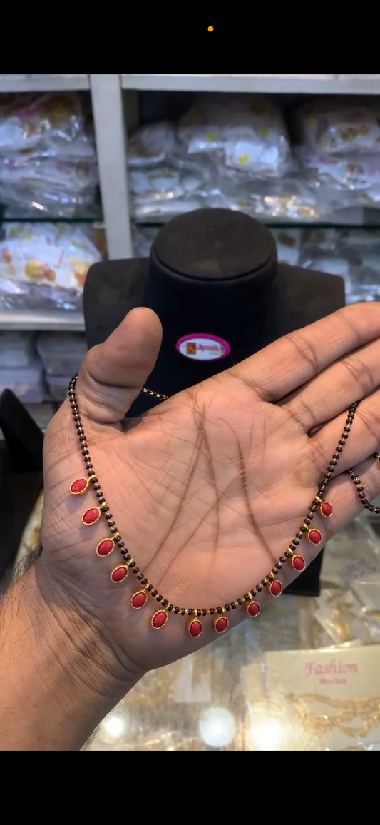 Black beads BM-22