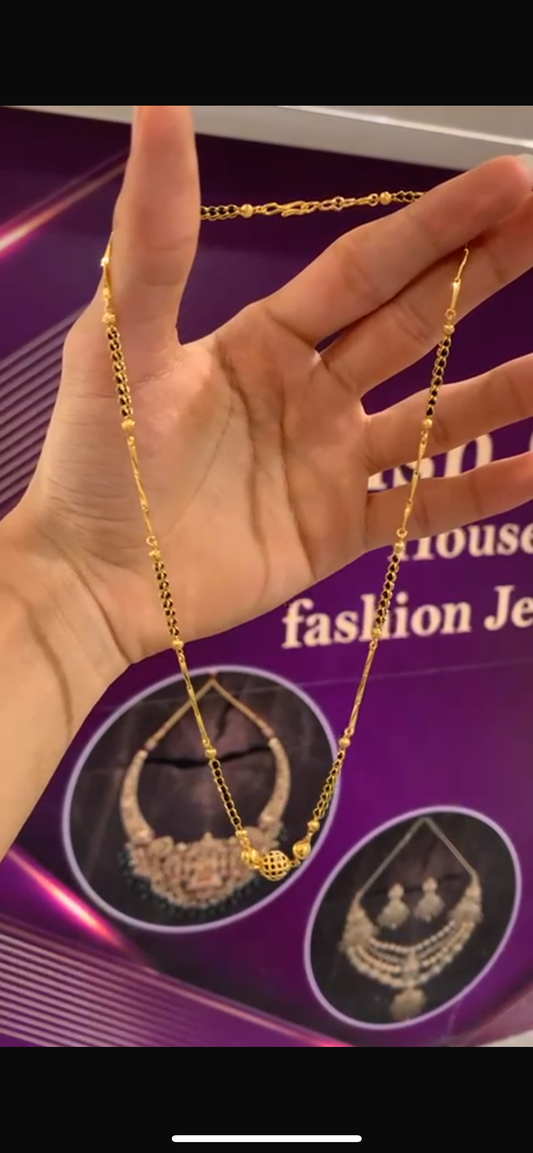Black beads BM-27
