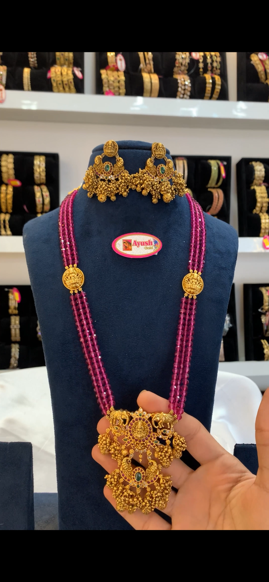 Nakshi locket with earring BC-81