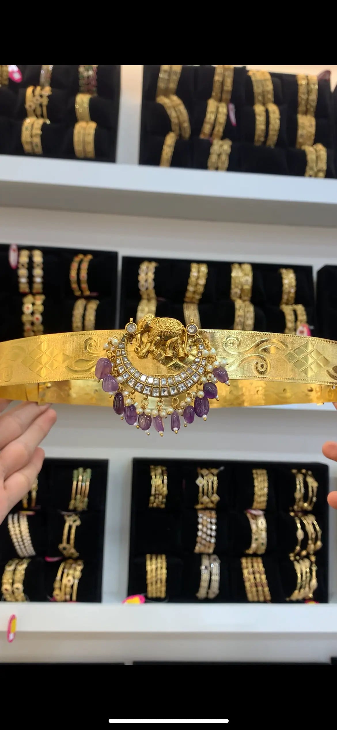 Jadau Kundan Adult Belt BL-56