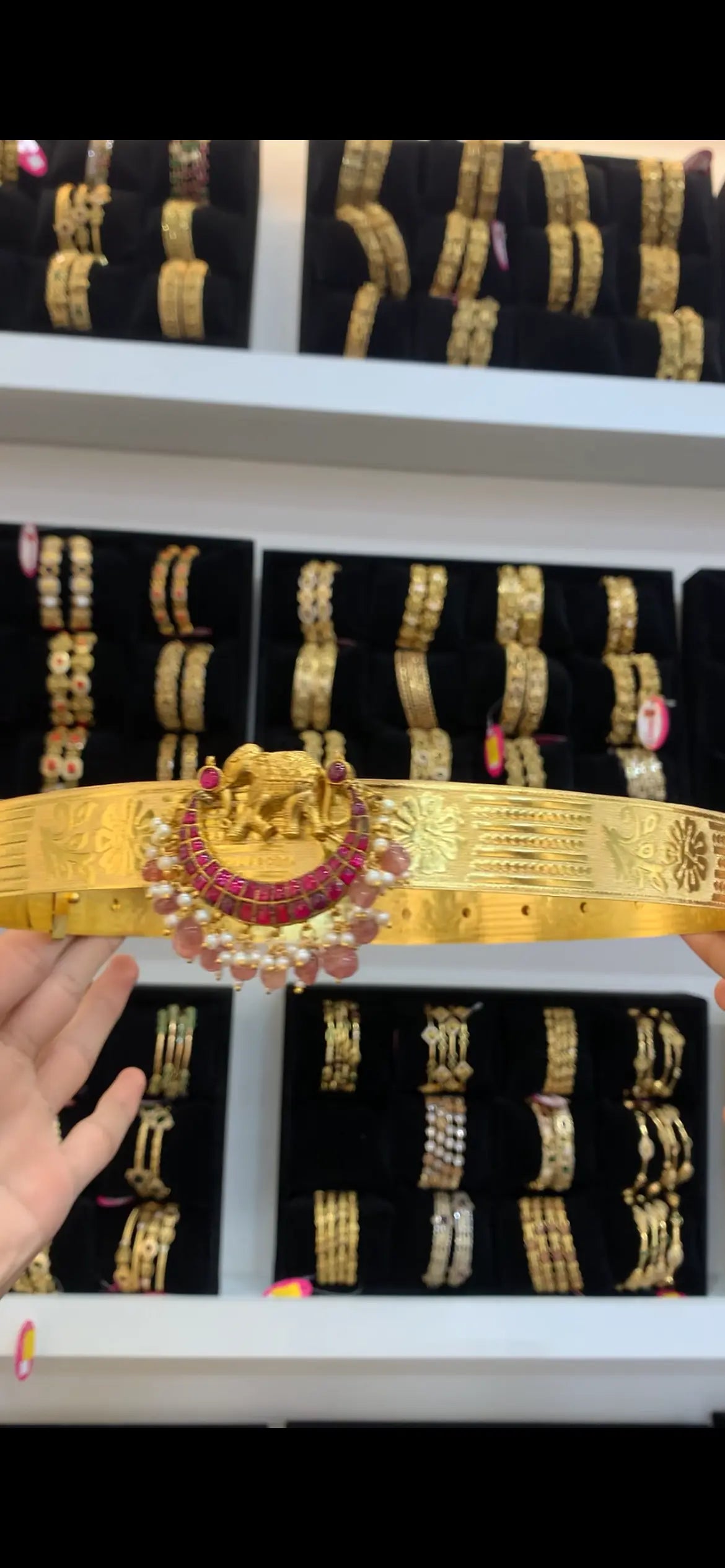 Jadau Kundan Adult Belt BL-56
