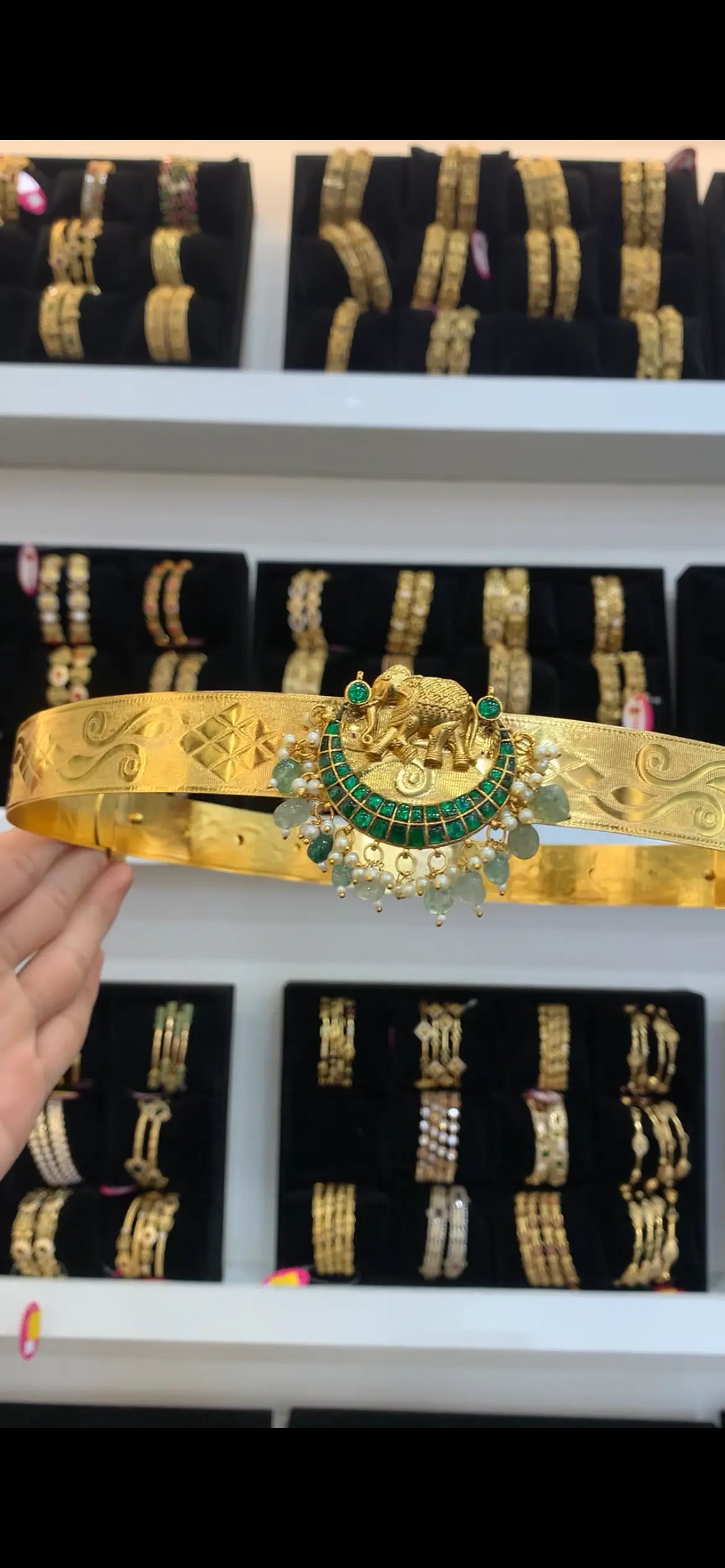 Jadau Kundan Adult Belt BL-56