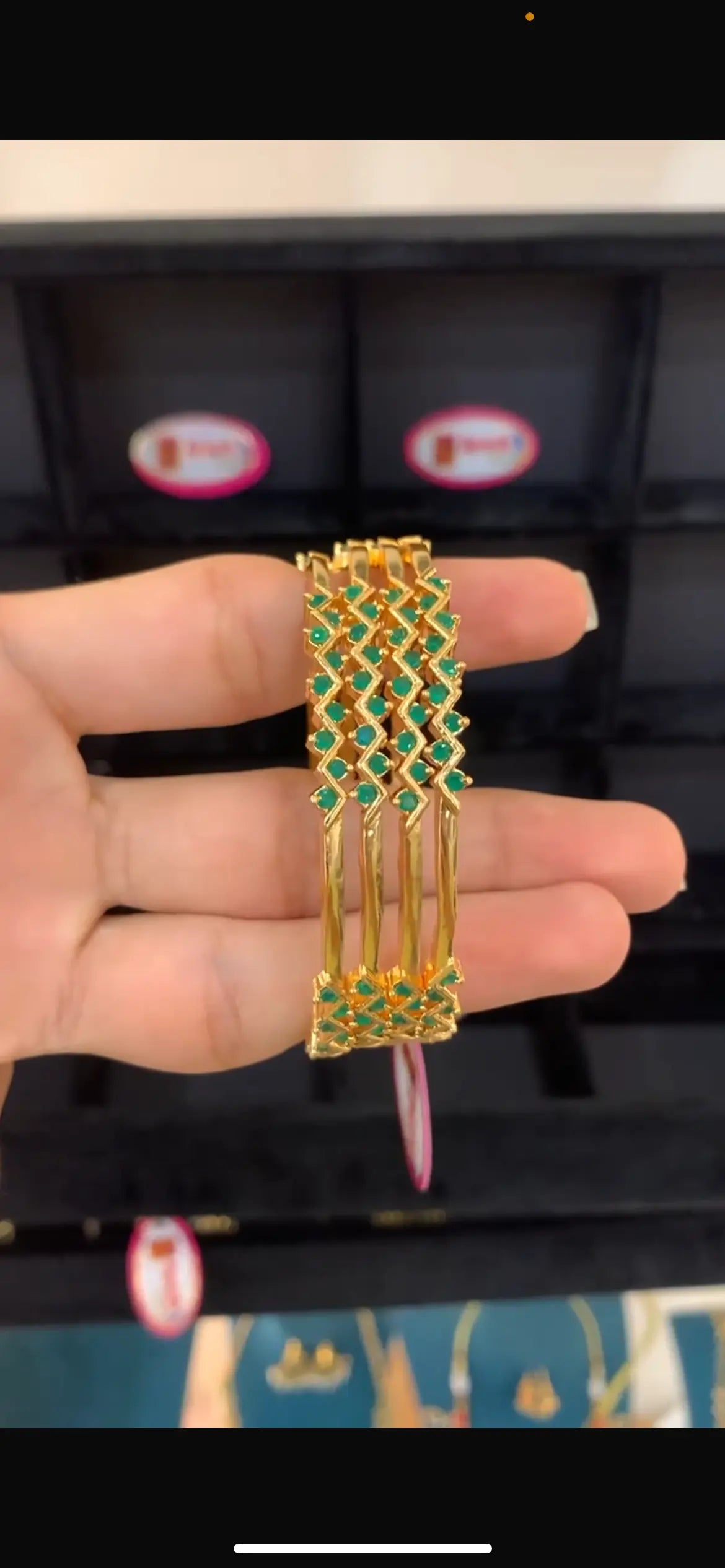 Gold finish Bangles BG-160