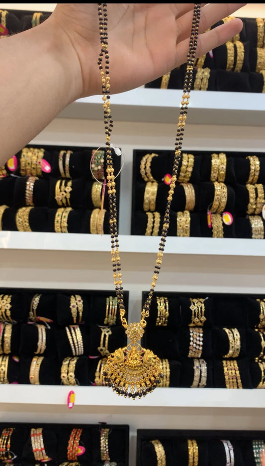 Black beads 24 inches BM-41