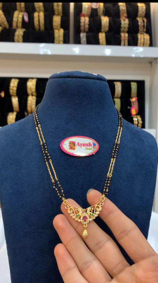 Black beads 18inches BM-42