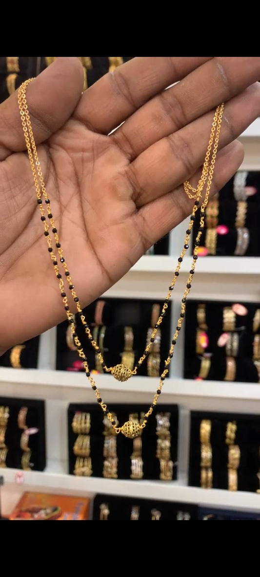 Black beads BM-56