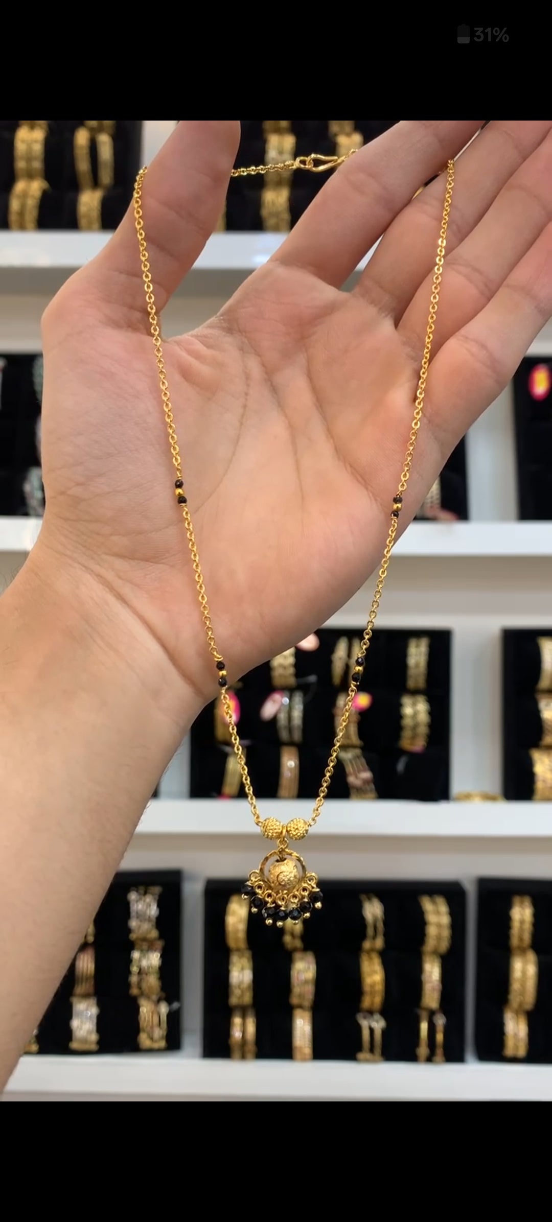Black beads BM-59