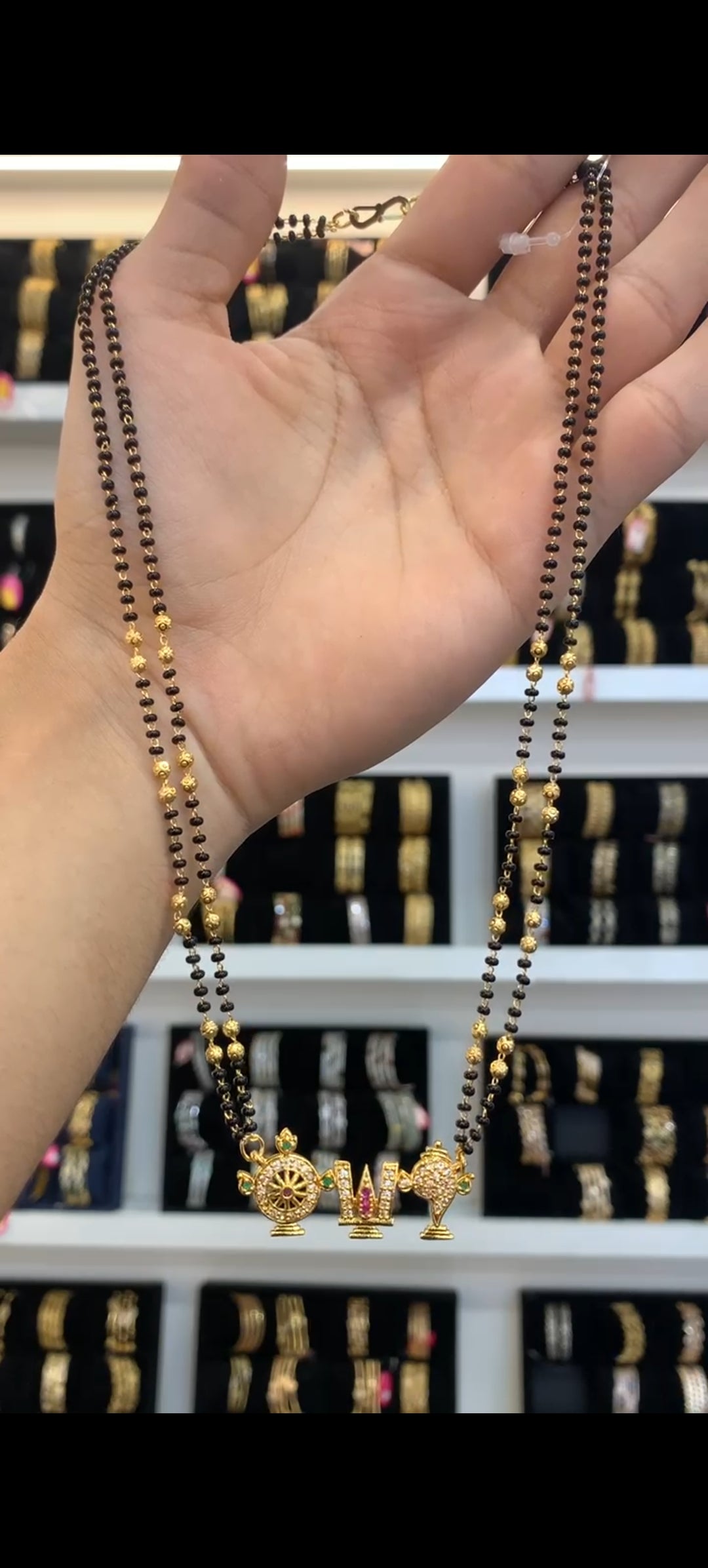 Black beads BM-55